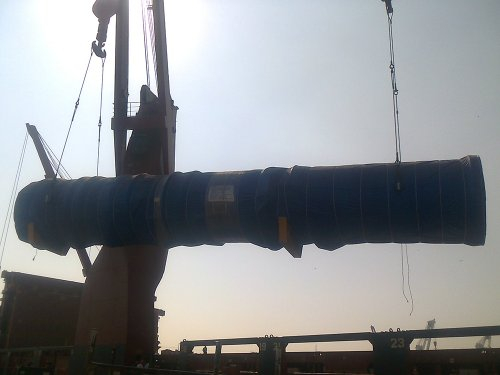 1 / 5 Project ex Mumbai to Antwerp - 1 Machine - 2378x440x440cm – 50‘000 kgs